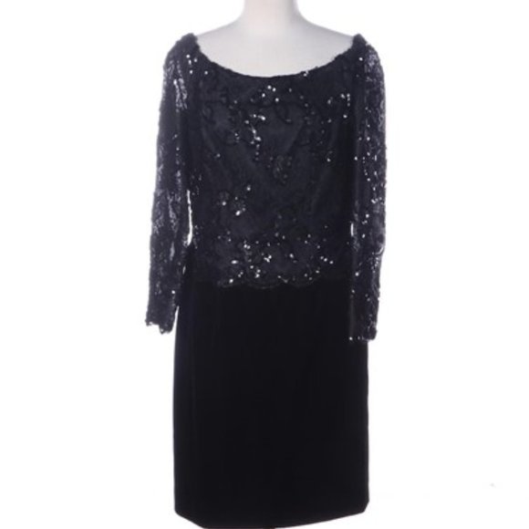 Escada Couture Dresses & Skirts - Escada Couture Occasion Dress Silk and Sequin